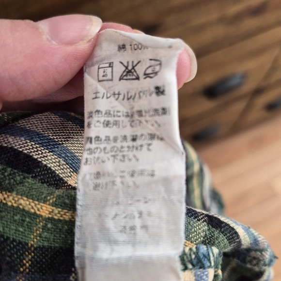 Vintage L.L.Bean Plaid Flannel Nightshirt M Cottagecore Grandmacore Heritage - Picture 12 of 15